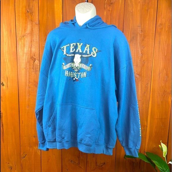 Mens NWT 2XL sweatshirt with hood - Picture 1 of 9